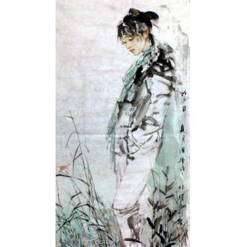 王国栋国画人物无题字画之家