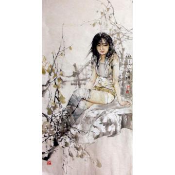 王国栋国画人物依秋字画之家
