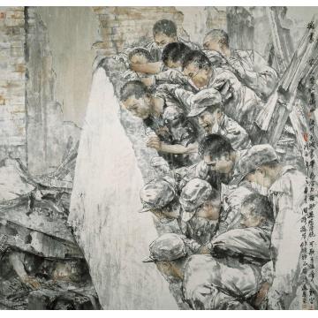 王国栋国画人物撼震字画之家