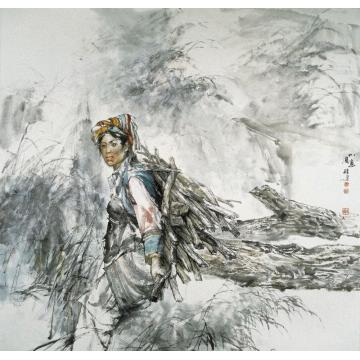 王国栋国画人物小息字画之家