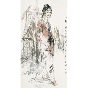 王国栋国画人物小兰字画之家