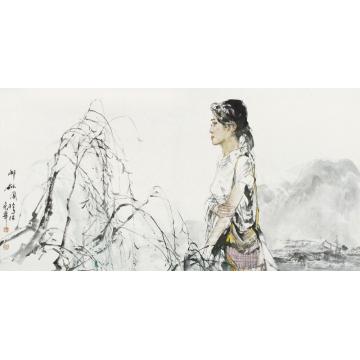 王国栋国画人物柳丝字画之家