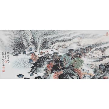 沈明权国画山水林泉高志字画之家
