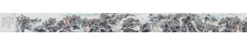 沈明权国画山水富春江情怀字画之家