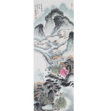沈明权国画山水春字画之家