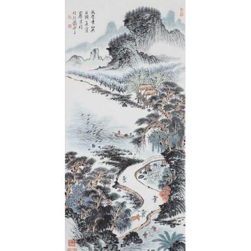 沈明权国画山水青山情字画之家