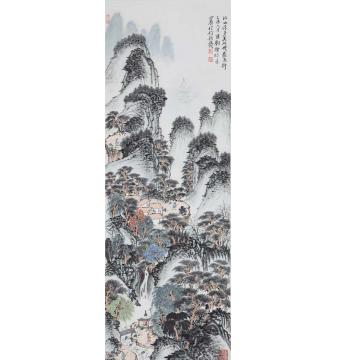 沈明权国画山水刘绘诗意字画之家