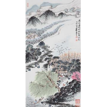 沈明权国画山水杜甫诗意字画之家