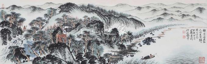 国画家沈明权字画之家