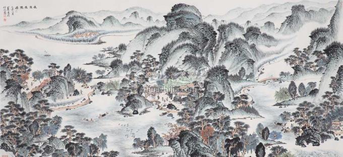 国画家沈明权字画之家