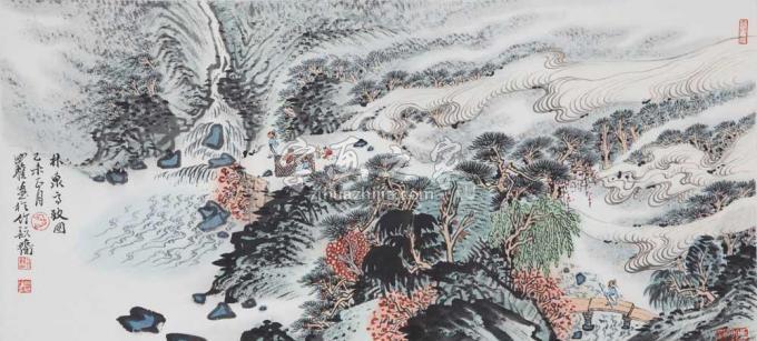 国画家沈明权字画之家