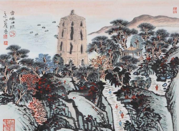 国画家沈明权字画之家