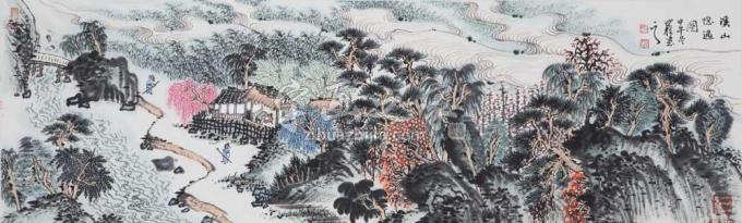 国画家沈明权字画之家