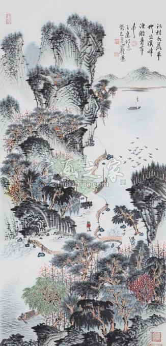 国画家沈明权字画之家