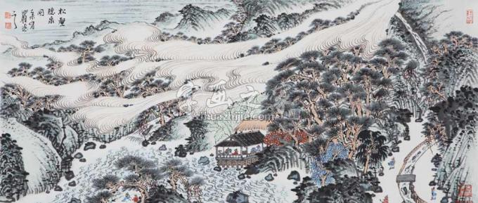 国画家沈明权字画之家