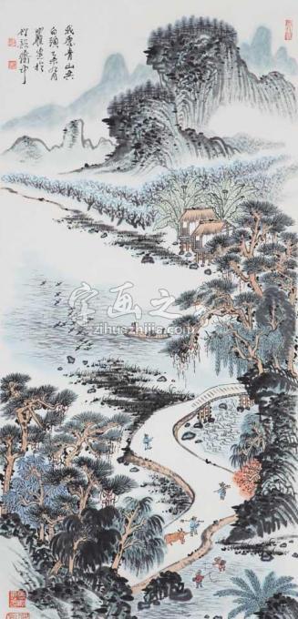国画家沈明权字画之家