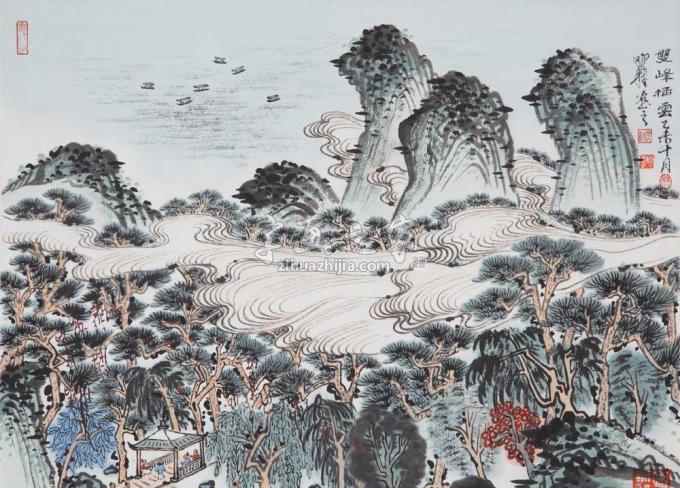 国画家沈明权字画之家