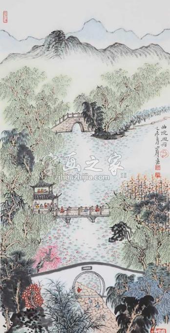 国画家沈明权字画之家