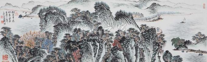 国画家沈明权字画之家