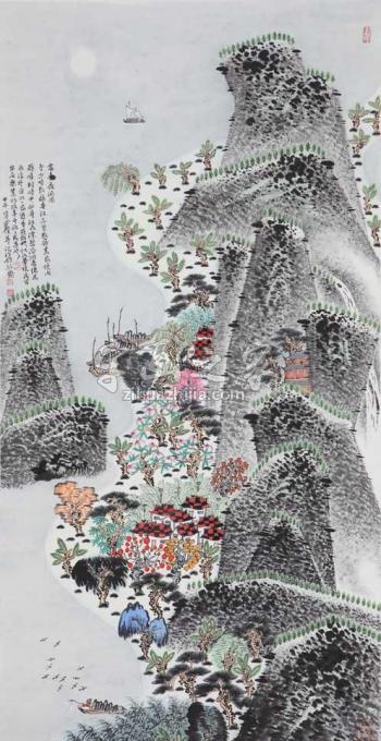 国画家沈明权字画之家