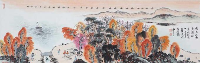 国画家沈明权字画之家