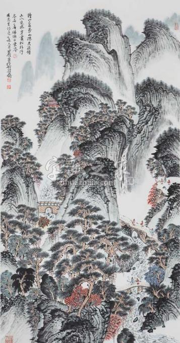 国画家沈明权字画之家