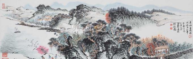国画家沈明权字画之家