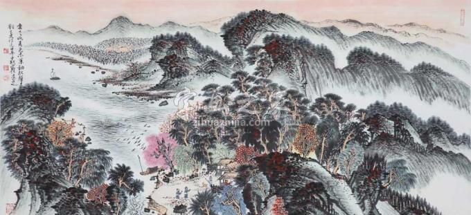 国画家沈明权字画之家