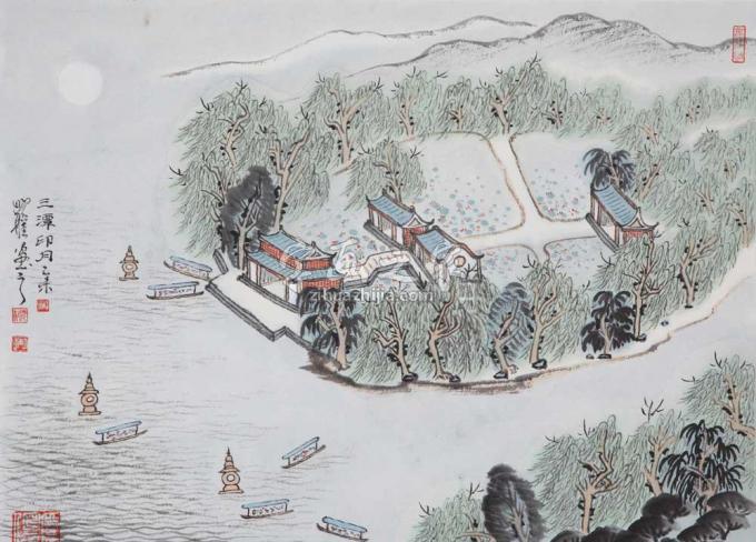 国画家沈明权字画之家