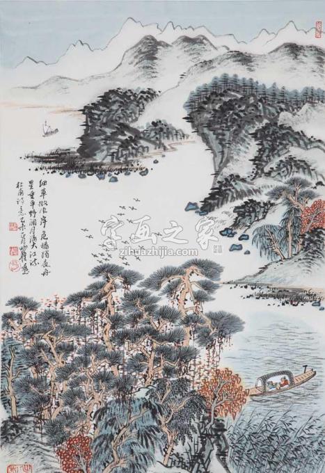 国画家沈明权字画之家