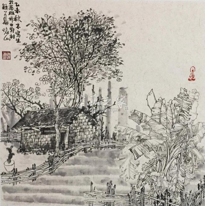 国画家谢锦华字画之家