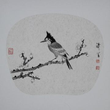 冯涛国画花鸟无题字画之家