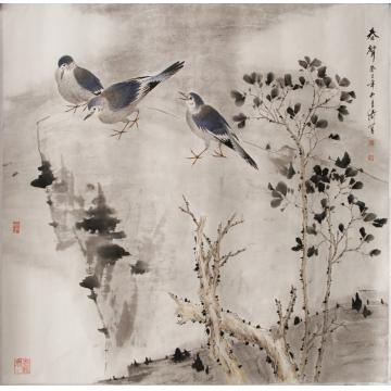 冯涛国画花鸟无题字画之家