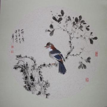 冯涛国画花鸟无题字画之家