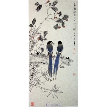 冯涛国画花鸟无题字画之家