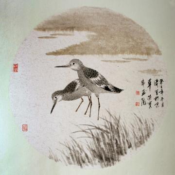 冯涛国画花鸟无题字画之家
