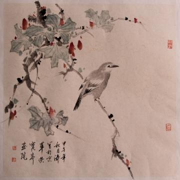 冯涛国画花鸟无题字画之家