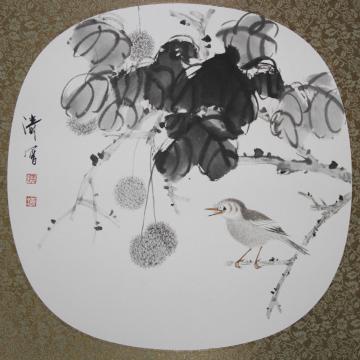 冯涛国画花鸟无题字画之家