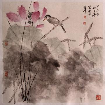 冯涛国画花鸟无题字画之家