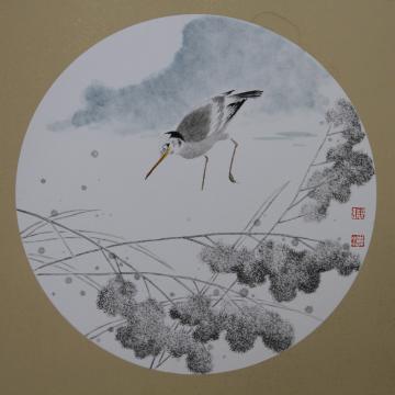 冯涛国画花鸟无题字画之家