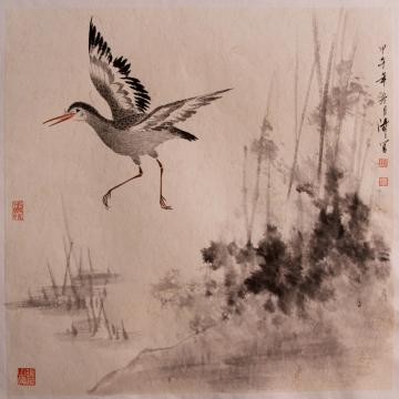 冯涛国画花鸟无题字画之家