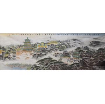吴进良国画山水颐和园胜景图字画之家
