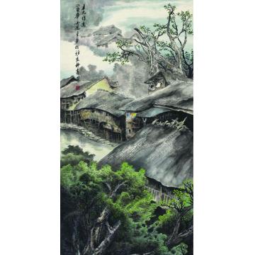 吴进良国画山水春风得意字画之家