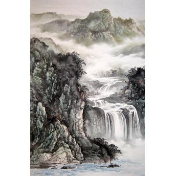 吴进良国画山水无题字画之家