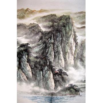 吴进良国画山水无题字画之家