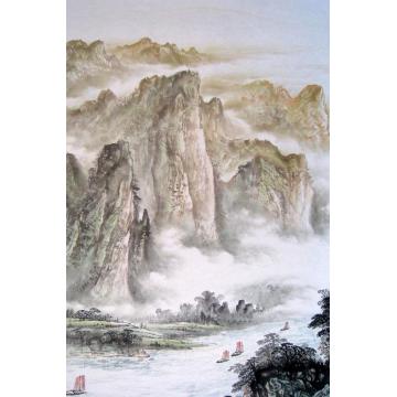 吴进良国画山水无题字画之家