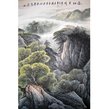 吴进良国画山水无题字画之家