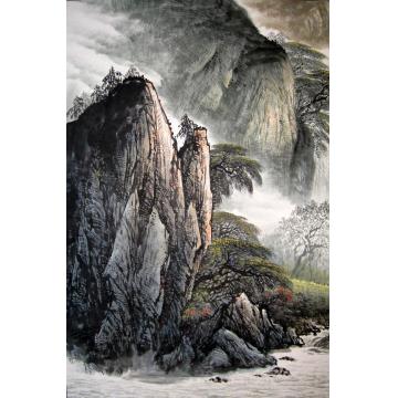 吴进良国画山水无题字画之家