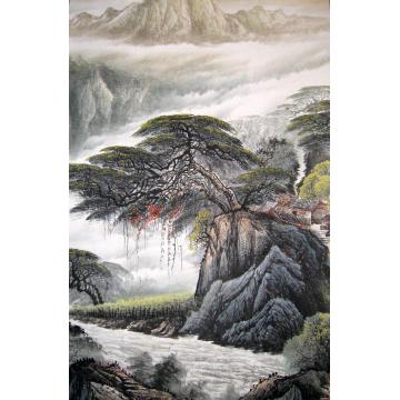 吴进良国画山水无题字画之家