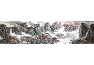 吴进良国画山水无题字画之家